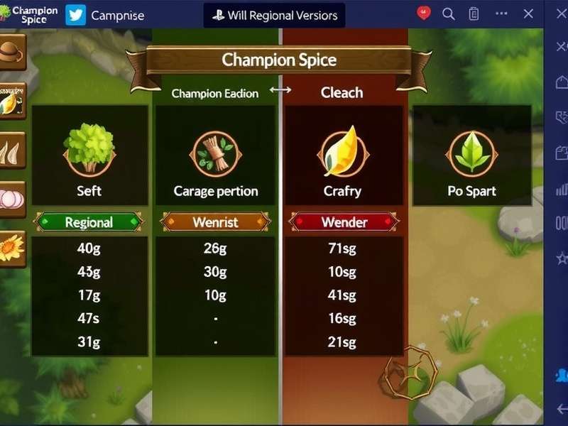 Champion Spice Gameplay Screenshot